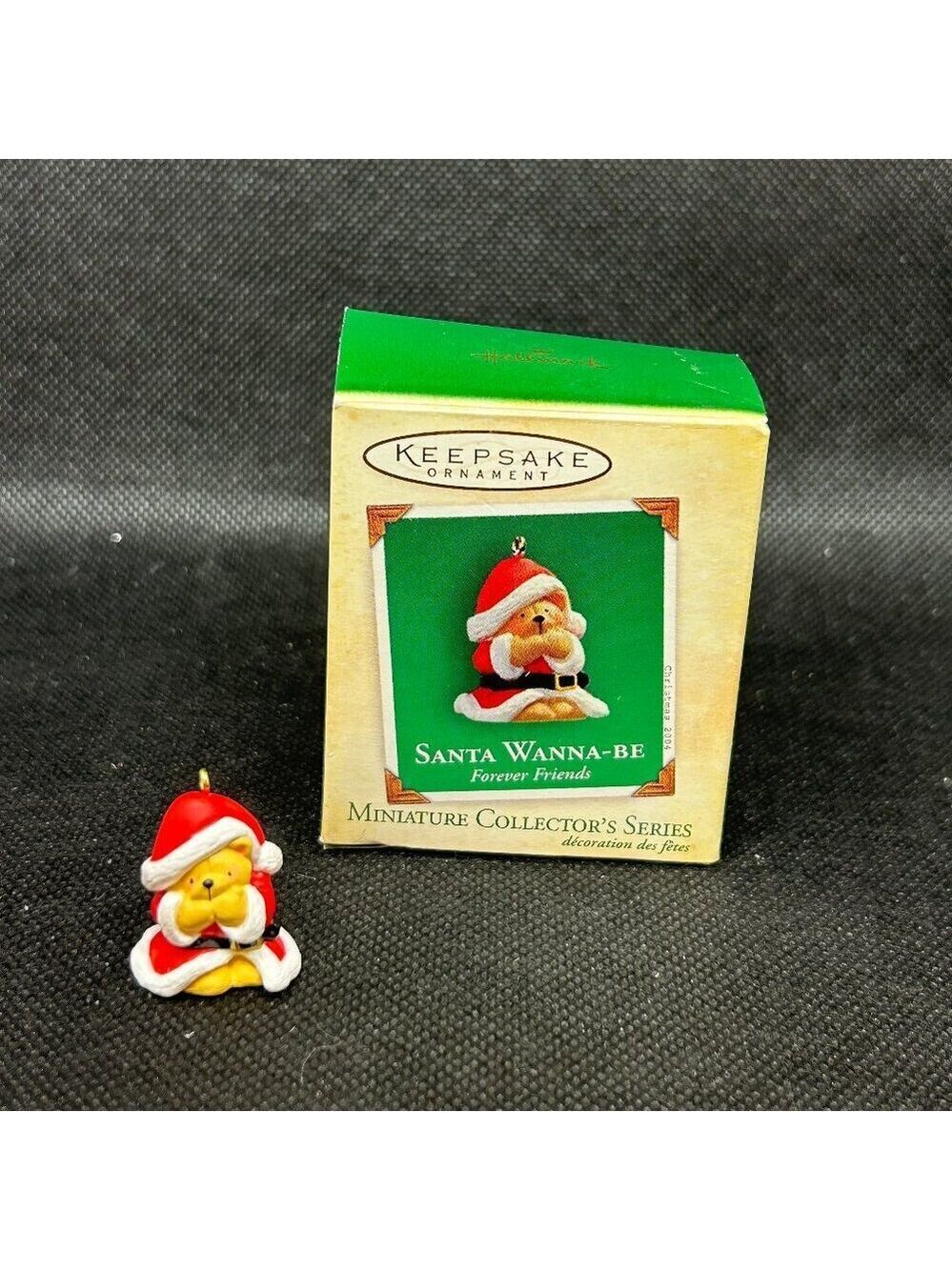 2004 Hallmark "Santa Wanna- Be Forever Friend" Keepsake miniature ornament
